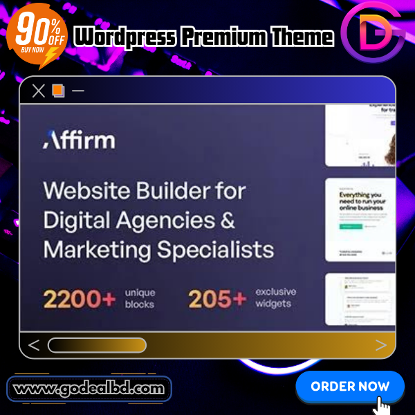Affirm – Marketing & Digital Agency WordPress Theme | Premium Business & Creative Theme