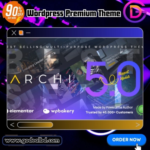 Archi – Interior Design & Multipurpose Elementor WordPress Theme | Premium Architecture & Decoration Theme