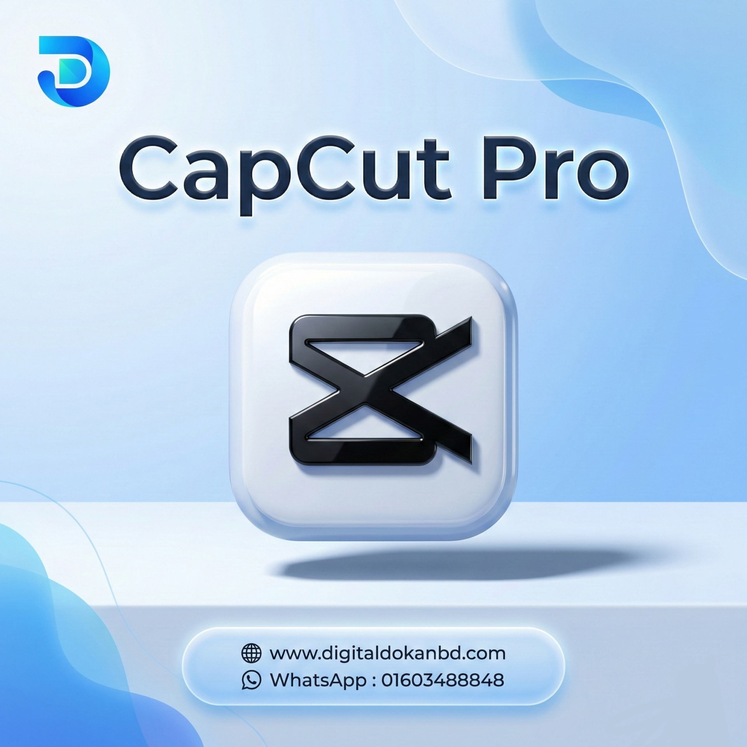 CapCut Pro Premium Officials Subscription | Video Editing App with Unlimited Features & Replacement Guarantee
