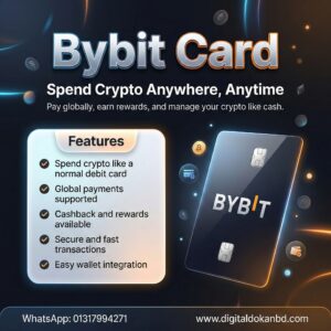 Bybit Card With Full Account Access | Readymade Ready to Use