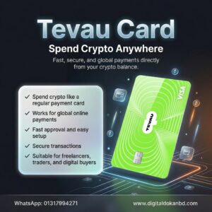 Tevau Card With Full Account Access | Readymade Ready to Use